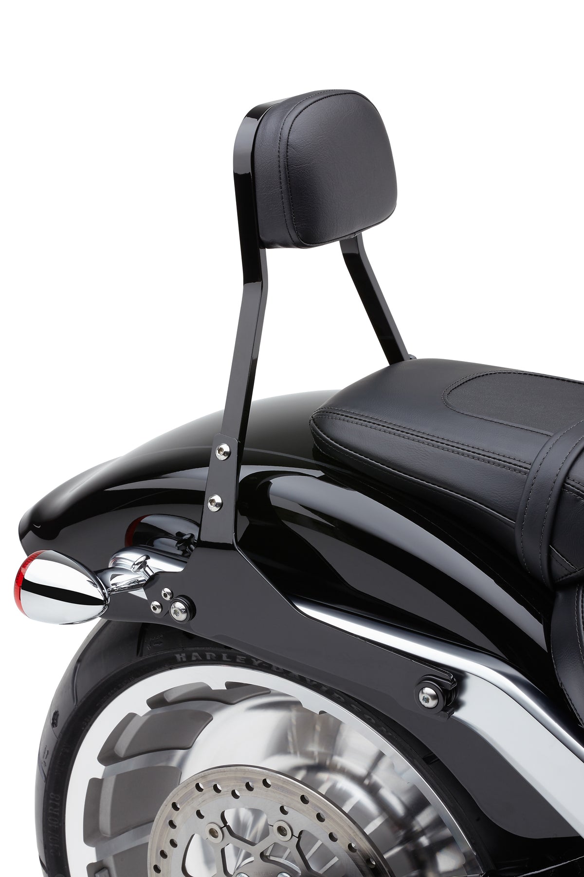 Cobra Detachable Backrest Round Black Flhc/S 18-25 (602-2010B)