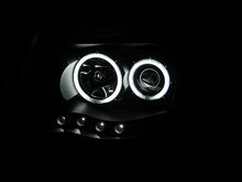 Cargar imagen en el visor de la galería, Faros delanteros con proyector ANZO 2005-2011 Toyota Tacoma con Halo negro