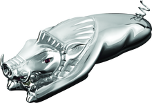 Cargar imagen en el visor de la galería, Kuryakyn Wild Boar Fender Ornament Chrome