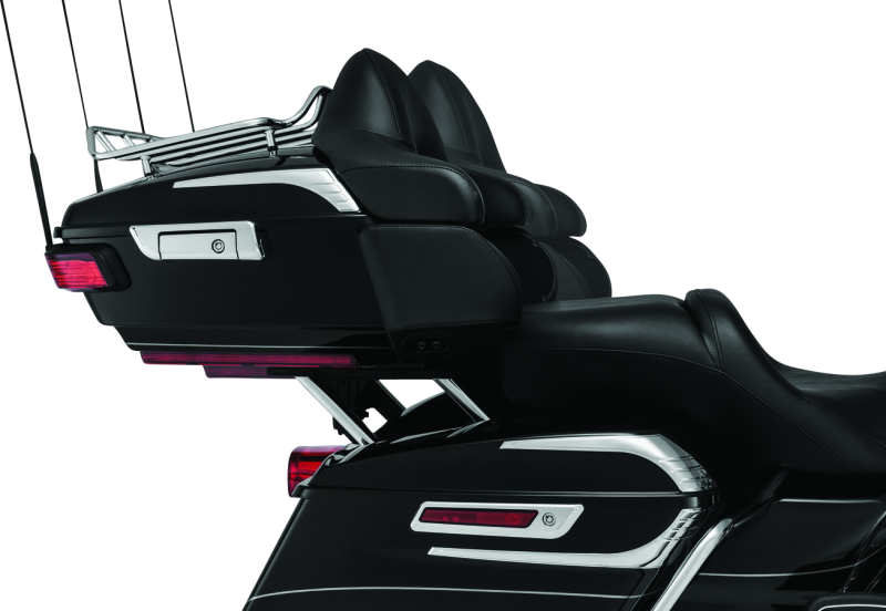 Kuryakyn Tour-Pak Relocator Black — Fits 14-Up Harley-Davidson Touring Models
