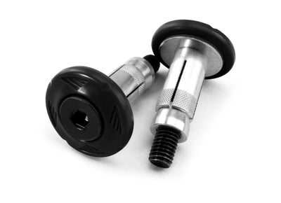 Cycra Grip Armor Bar End Black — Fits Universal Off-Road Handlebars
