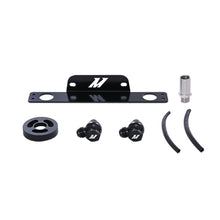 Cargar imagen en el visor de la galería, Mishimoto 10-15 Chevrolet Camaro SS Thermostatic Oil Cooler Kit - Black