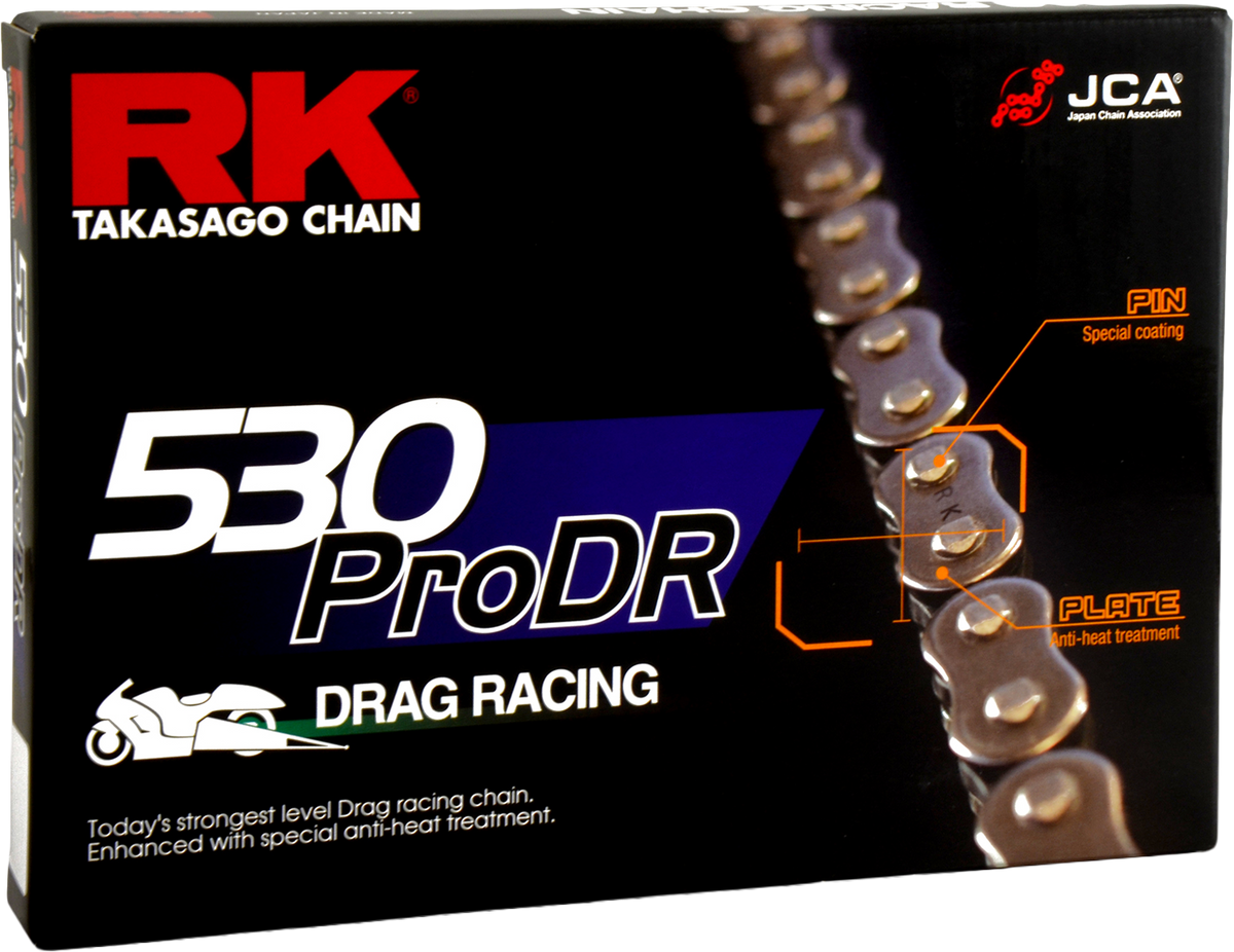 RK Excel 530PRODR PRO Drag Racing Chain 530 X 150 (530PRODR-150)