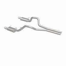 Load image into Gallery viewer, MagnaFlow 13 Ford Mustang Dual Split Rear Exit Stainless Cat Back Performance Exhaust (Street)