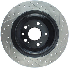 Cargar imagen en el visor de la galería, StopTech Slotted &amp; Drilled Sport Brake Rotor