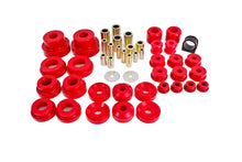 Load image into Gallery viewer, BMR 10-13 5th Gen Camaro Pro Version Total Suspension Bushing Kit (BK030/BK021/BK022) - Black/Red