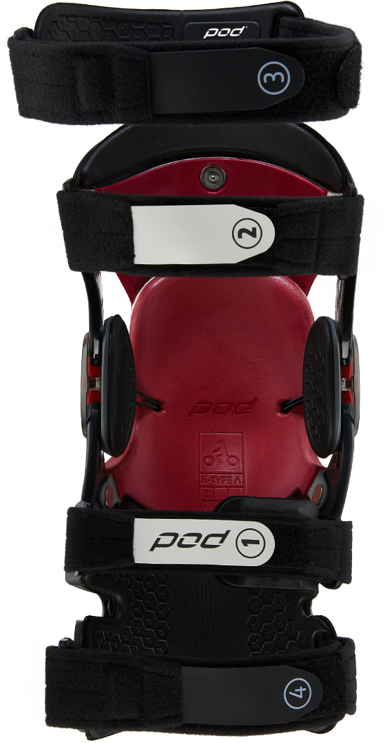POD K8 3.0 Knee Brace Carbon (LT) Carbon/Graphite 2X (K830-CDK-LT-2X)