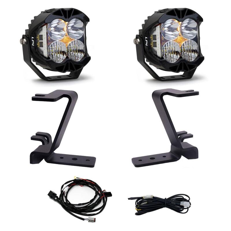 Baja Designs LP4 A-Pillar LED Light Kit — Fits 2023-2025 Ford F-250/F-350 Super Duty