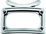 Kuryakyn Curved License Plate Frame Chrome