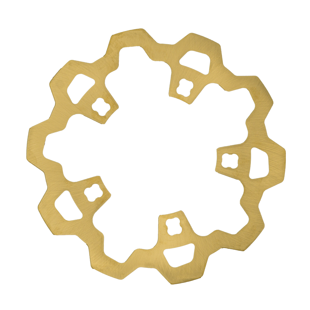 Lyndall Brakes Enforcer 1 Piece Rotor Front Gold 11.8 (3-232)