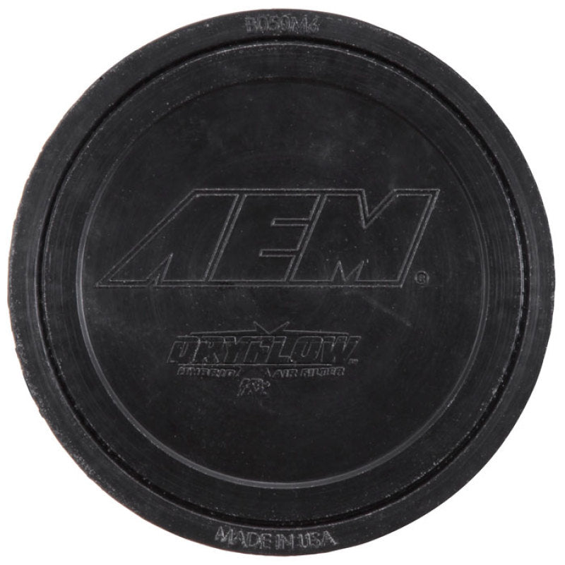 AEM Dryflow 3in. Flange x 5in. OD x 6.5in. H Air Filter — Universal Fit