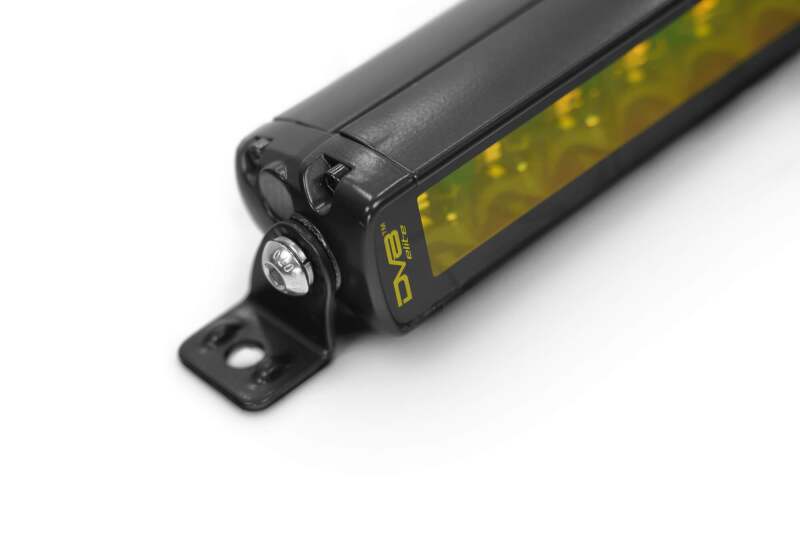 DV8 Offroad Elite Series 20-Inch Amber LED Light Bar — Single Row Off-Road Lighting