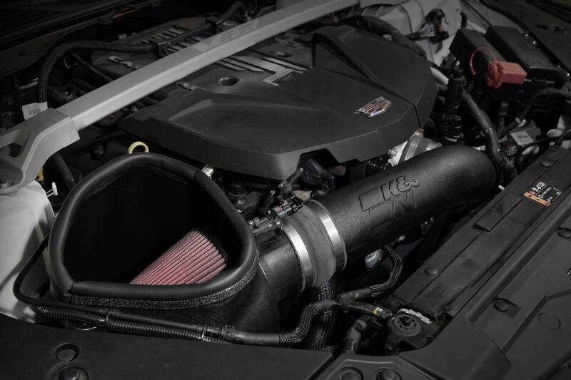 K&N 63-3121 Cold Air Intake System — Fits 2022-2024 Cadillac CT5 V8