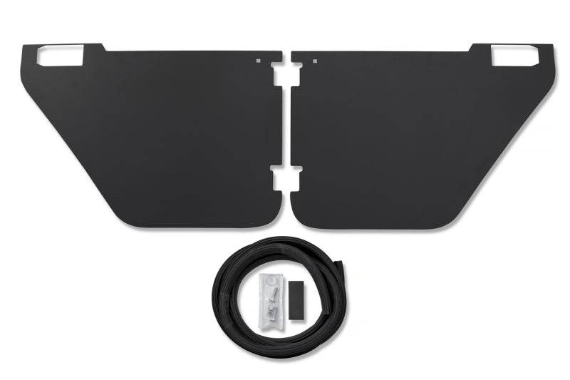 Bestop HighRock 4x4 Element Door Enclosure Panels - Black — Fits Jeep