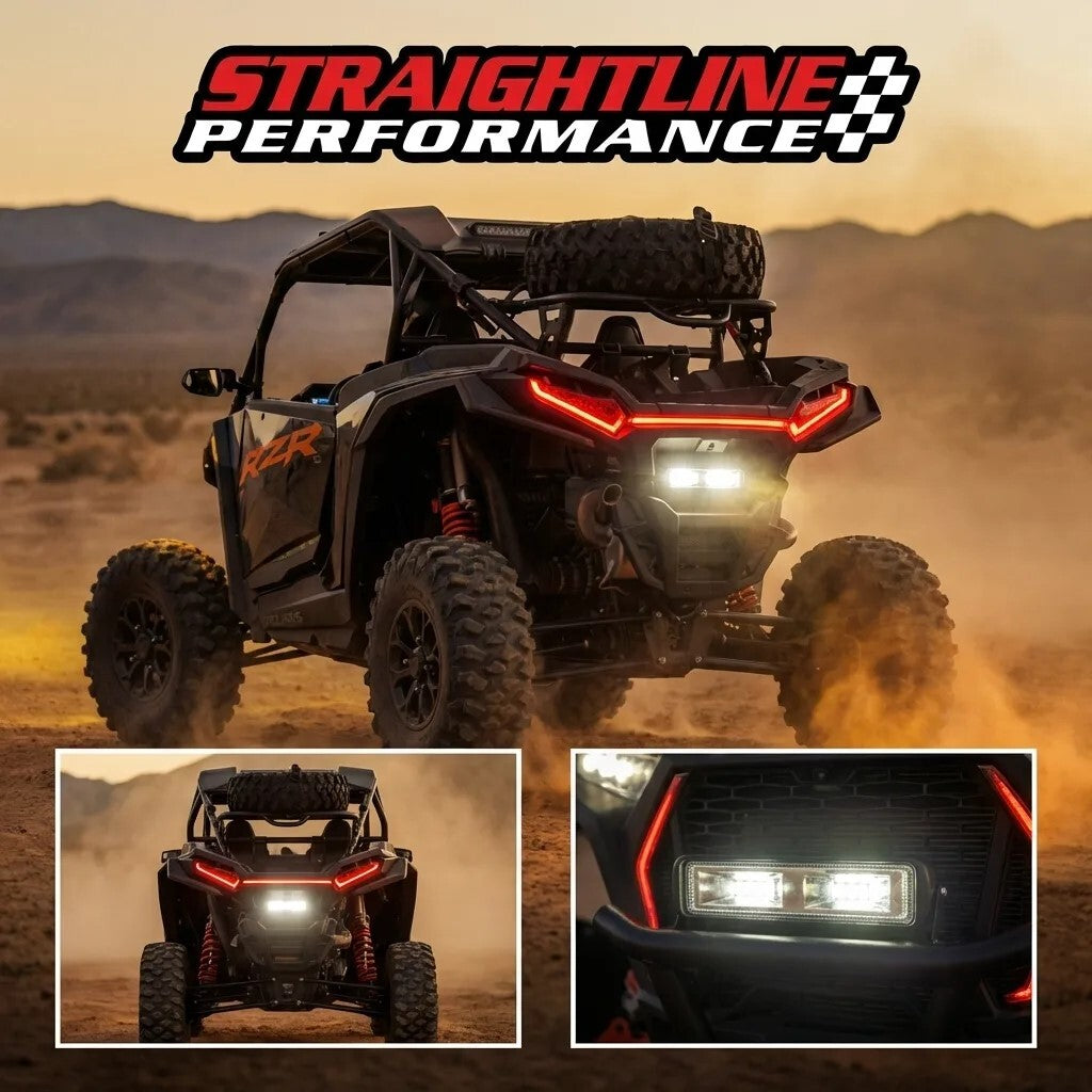 Straightline Smart Wire Reverse Light KIT Single Light POL (287-115)