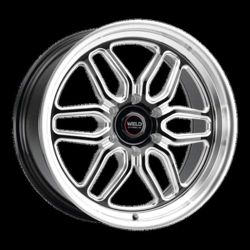 Weld Racing 20x10 Laguna 6 Bead Lock 6x139.7 ET38 BS7.00 Gloss BLK MIL DIA 106.1