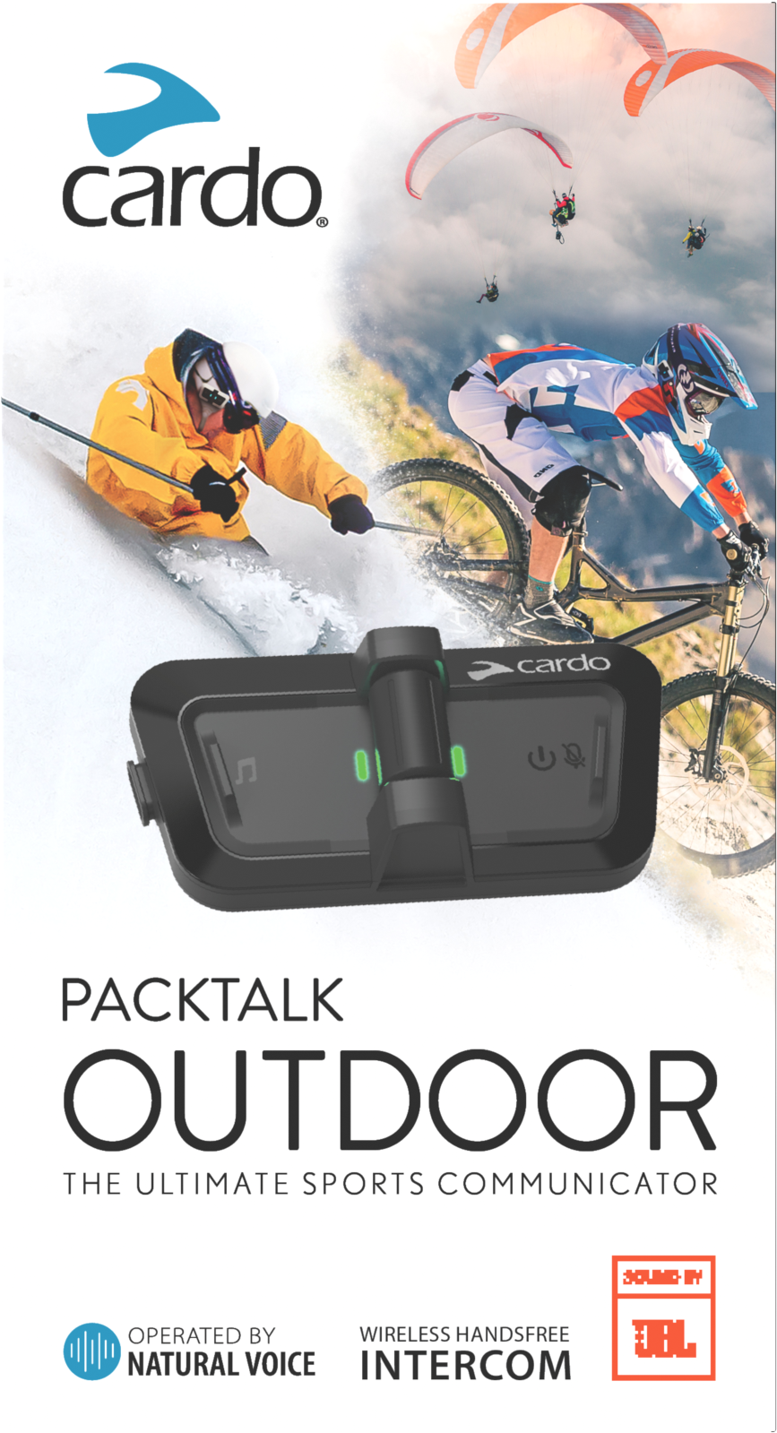 Cardo Palktalk Outdoor Single Black (SP000001)