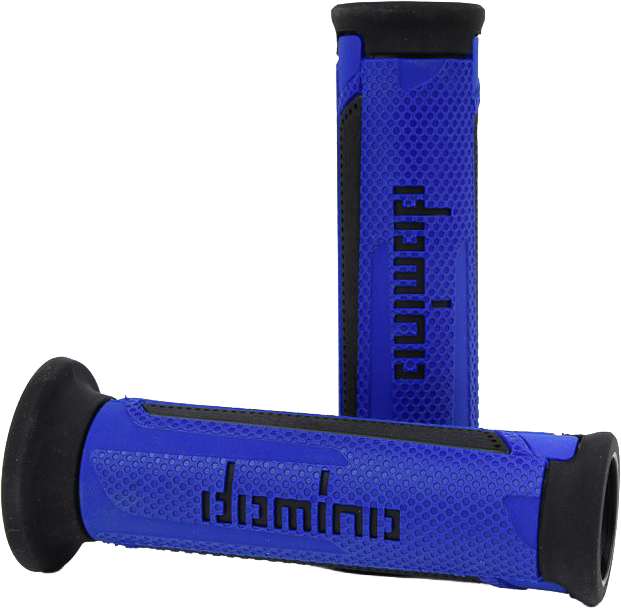 Domino Racing A350 Turismo Grips Blue/Black Pair (A35041C4048C7-0)