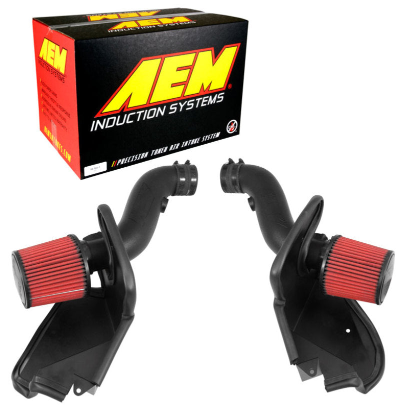 AEM 21-823DS Twin Cold Air Intake — Fits 2011-2017 Infiniti Q70 3.7L / M37