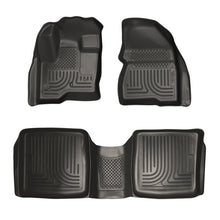 Cargar imagen en el visor de la galería, Husky Liners 09-12 Ford Flex/10-12 Lincoln MKT WeatherBeater Combo Black Floor Liners