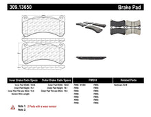 Cargar imagen en el visor de la galería, StopTech Performance 08-09 Lexus IS F Front Brake Pads