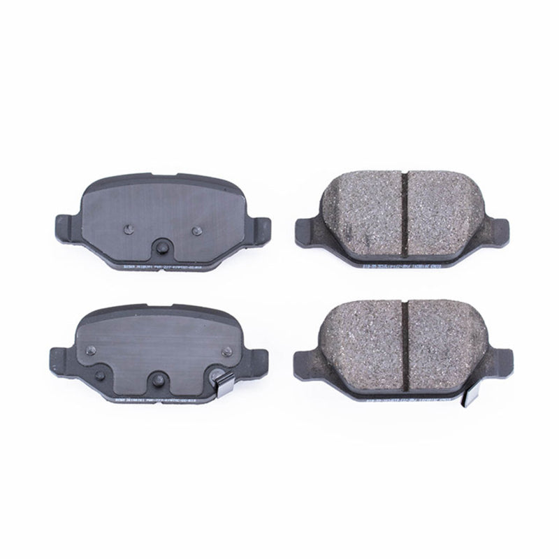 Power Stop 12-17 Fiat 500 Rear Z16 Evolution Ceramic Brake Pads