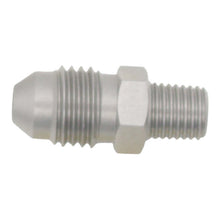 Cargar imagen en el visor de la galería, DeatschWerks 4AN Male Flare to 1/16in NPT Male - Anodized Stainless Steel