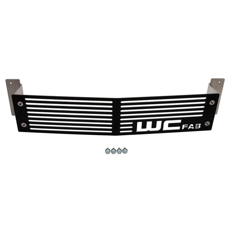 Wehrli 15-19 Chevrolet Silverado HD 6.6L LML/L5P Duramax Bumper Grille - Fine Texture Black