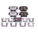 Pastillas de freno traseras Power Stop 05-19 Chrysler 300 Z26 Extreme Street con herrajes