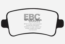 Cargar imagen en el visor de la galería, EBC 10+ Buick Allure (Canada) 3.0 Greenstuff Rear Brake Pads