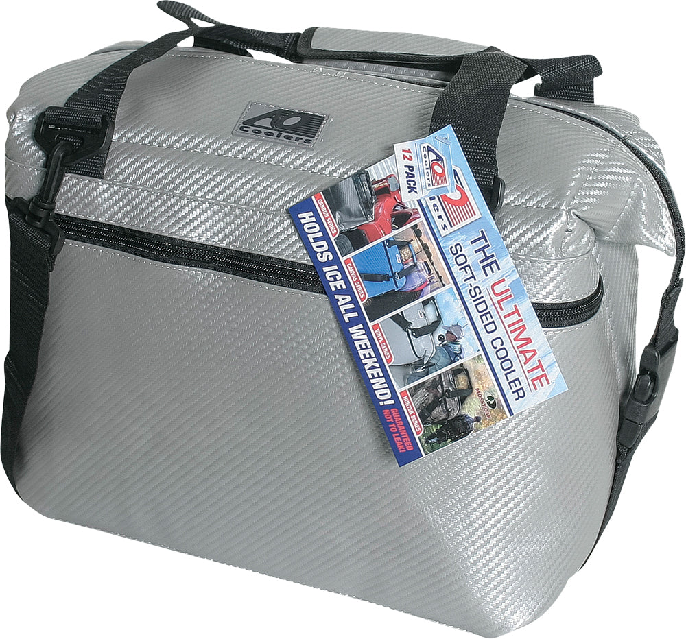 AO Coolers Carbon Cooler 24/PK Silver 17"X10"X12" (AOCR24SL)