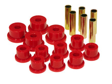 Cargar imagen en el visor de la galería, Prothane Suzuki Samurai Spring &amp; Shackle Bushings (Aftermarket Shackles) - Red