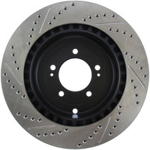 Cargar imagen en el visor de la galería, StopTech Slotted &amp; Drilled Sport Brake Rotor