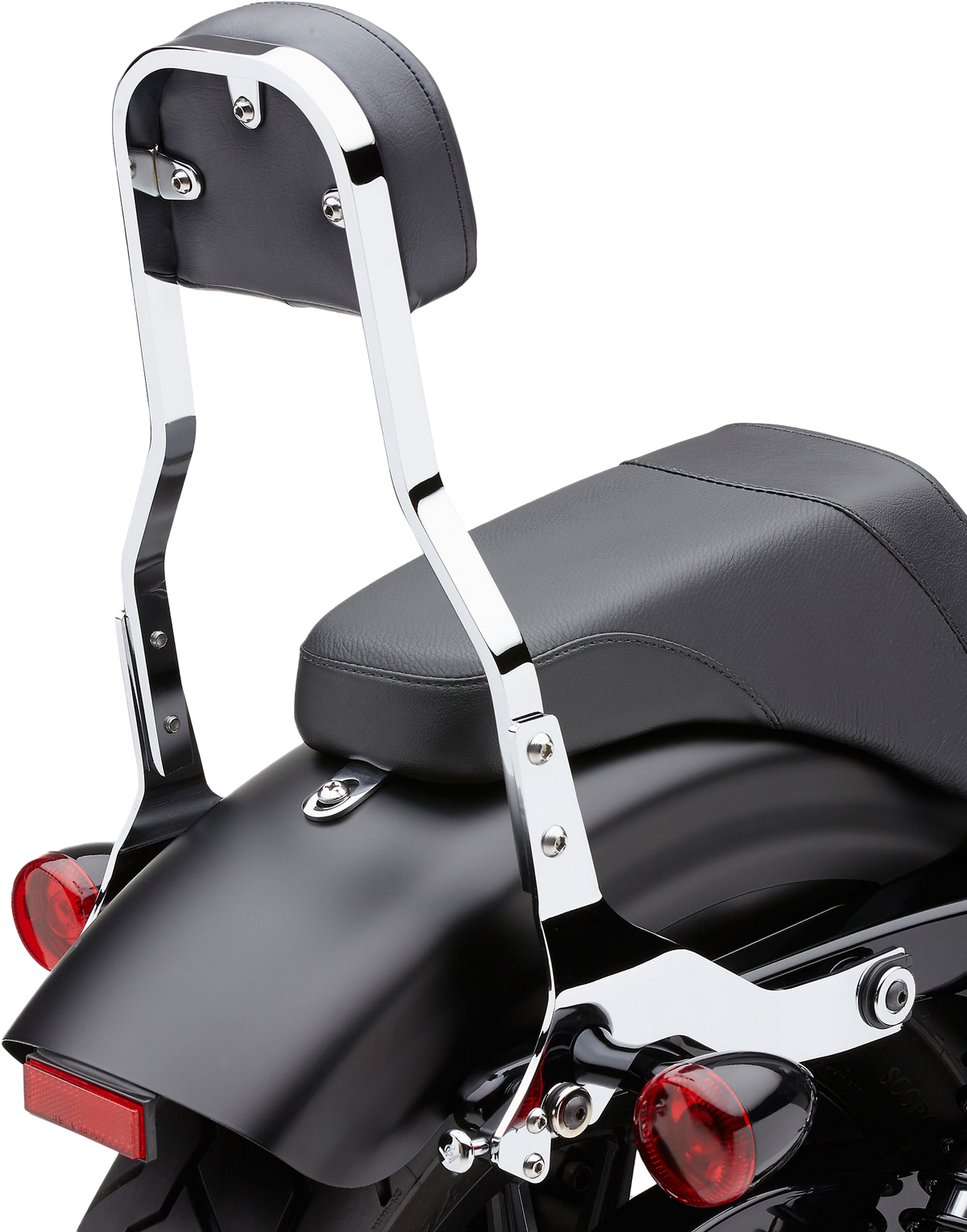 Cobra Detachable Backrest Short Chrome Softail 00-06 (602-2041)