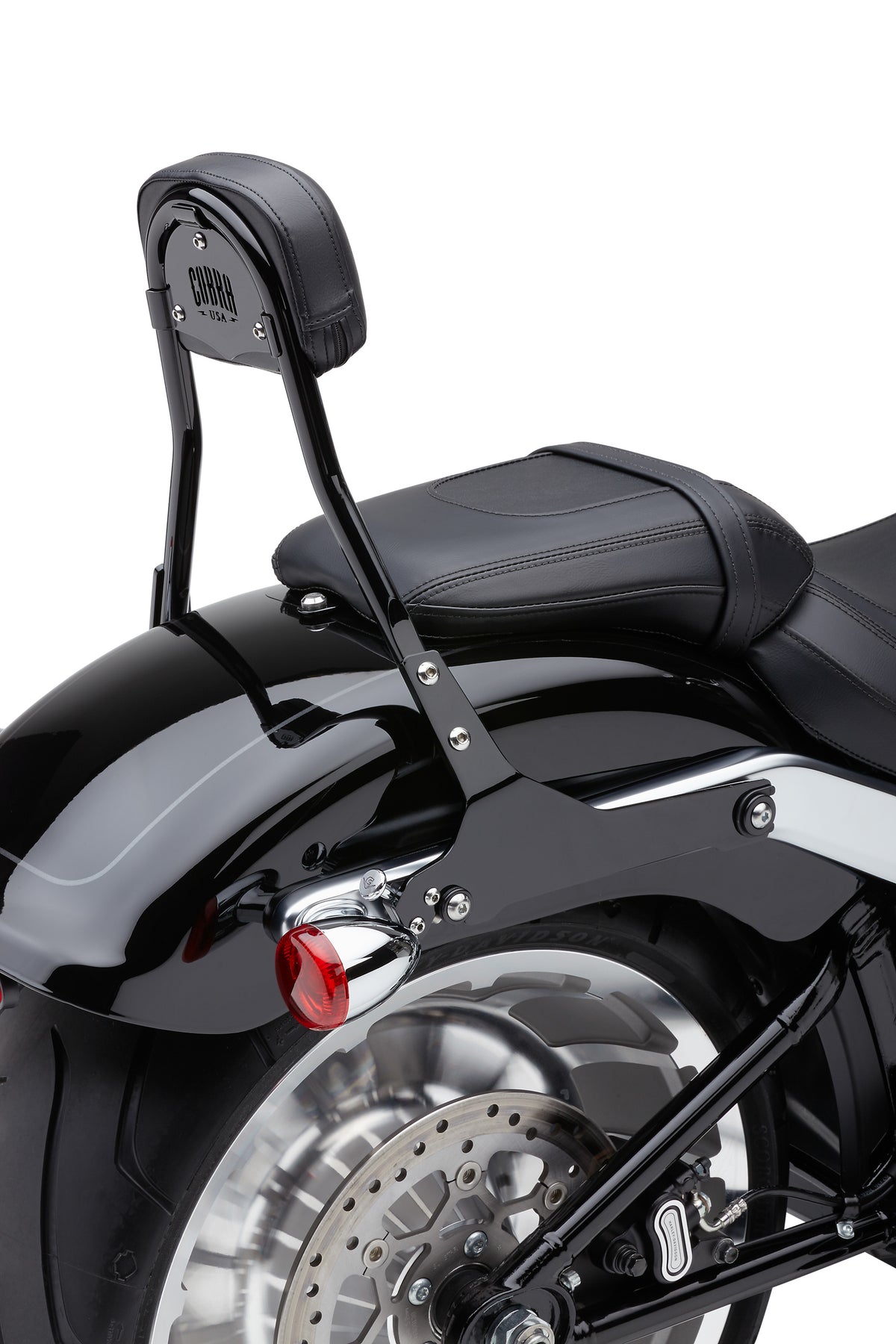 Cobra Detachable Backrest Round Black Flhc/S 18-25 (602-2010B)