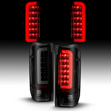 Cargar imagen en el visor de la galería, ANZO 1987-1996 Ford F-150 LED Taillights Black Housing Smoke Lens (Pair)