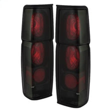 Cargar imagen en el visor de la galería, Spyder Nissan Hardbody 86-97 Euro Style Tail Lights Black Smoke ALT-YD-NH86-BSM