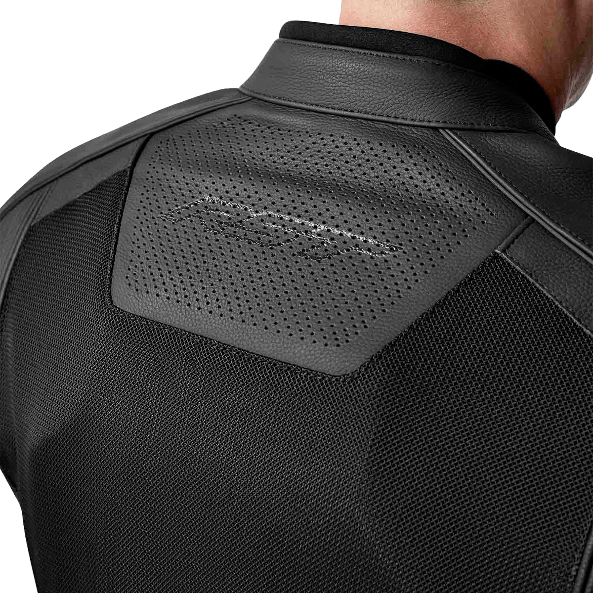 RST S1 D3O Mesh Leather Jacket Black MD (103606BLK-42)