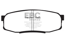 Cargar imagen en el visor de la galería, Pastillas de freno traseras Greenstuff EBC 08+ Lexus LX570 5.7