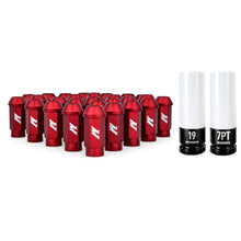 Cargar imagen en el visor de la galería, Mishimoto Aluminum Locking Lug Nuts M12x1.5 27pc Set Red