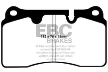 Cargar imagen en el visor de la galería, Pastillas de freno delanteras EBC 04-12 Aston Martin DB9 5.9 Redstuff