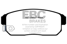 Cargar imagen en el visor de la galería, EBC 02-03 Infiniti G20 2.0 Greenstuff Rear Brake Pads