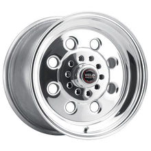 Cargar imagen en el visor de la galería, Weld Draglite 15x8 / 5x4.5 &amp; 5x4.75 BP / 4.5in. BS Polished Wheel - Non-Beadlock