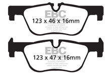 Cargar imagen en el visor de la galería, EBC 14+ BMW 228 Coupe 2.0 Turbo ATE calipers Redstuff Rear Brake Pads