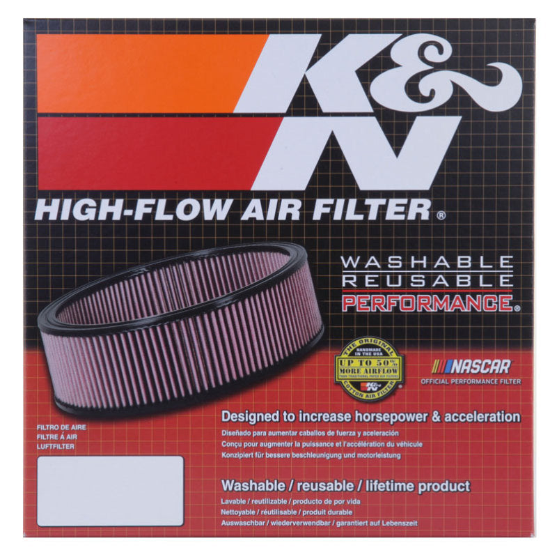 K&N E-1150 Drop-In Replacement Air Filter — Fits 1963-1997 AMC, Jeep, Pontiac, Buick, GMC