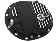 Cargar imagen en el visor de la galería, aFe Power Pro Series AAM 9.5/9.76 Rear Diff Cover Black w/Mach Fins 14-19 GM Silverado/Sierra 1500