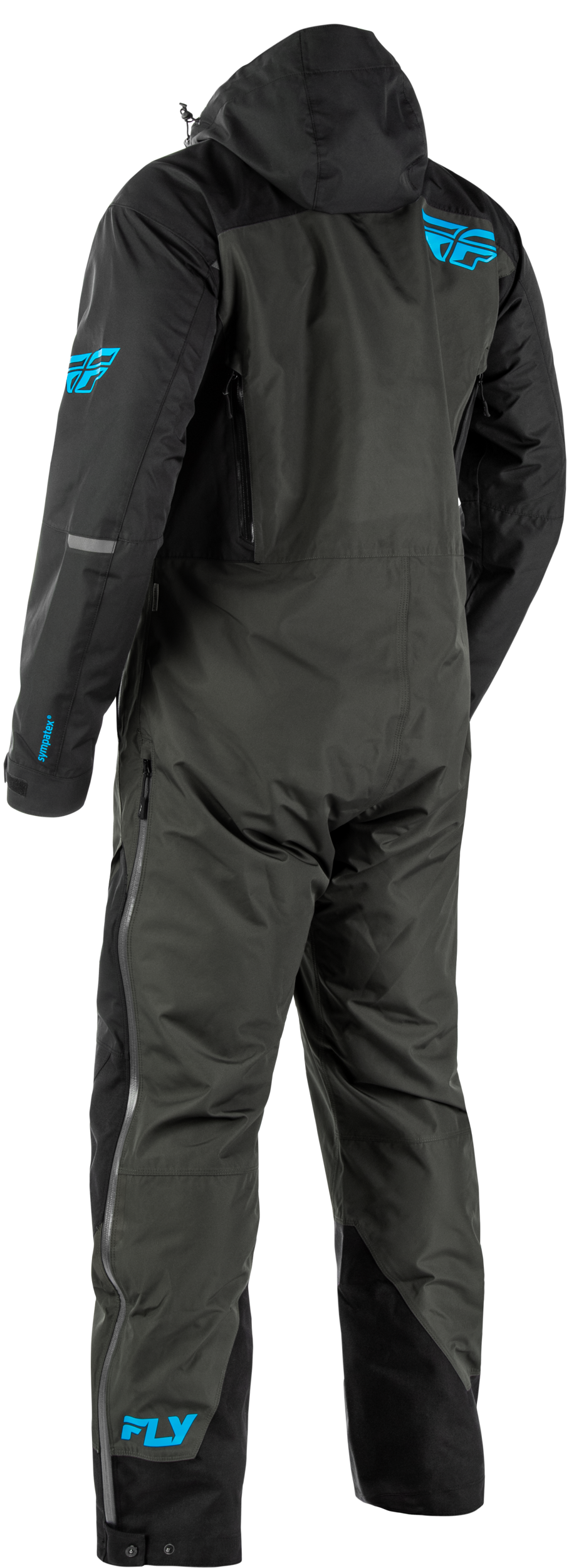 Fly Racing Incline Monosuit Black/Grey/Blue 2X (470-43812X)