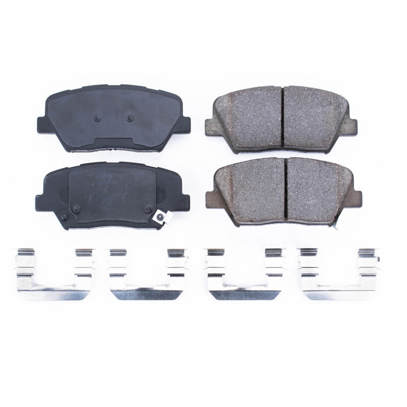 Power Stop 12-17 Hyundai Azera Front Z17 Evolution Ceramic Brake Pads w/Hardware