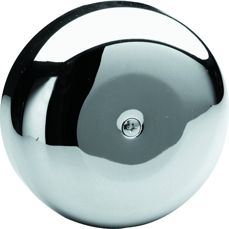 Bikers Choice Old Style Round Air Cleaner Chrome — Fits Custom Keihin Bendix
