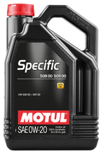 Cargar imagen en el visor de la galería, Motul 5L Specific 508 0W20 Oil - Acea A1/B1 / VW 508.00/509.00 / Porsche C20